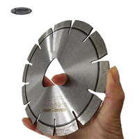 6 inch 150 mm vroege binnenkomst diamant groen betonzaagbladen voor het snijden van hard geaggregeerd